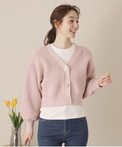 ITS'DEMO / イッツデモ カーディガン・ボレロ | 【手洗い可】アソートビジューボタンカーデ