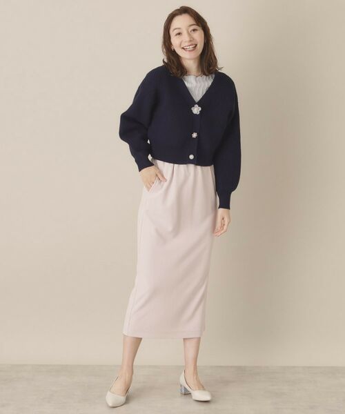 ITS'DEMO / イッツデモ カーディガン・ボレロ | 【手洗い可】アソートビジューボタンカーデ | 詳細10