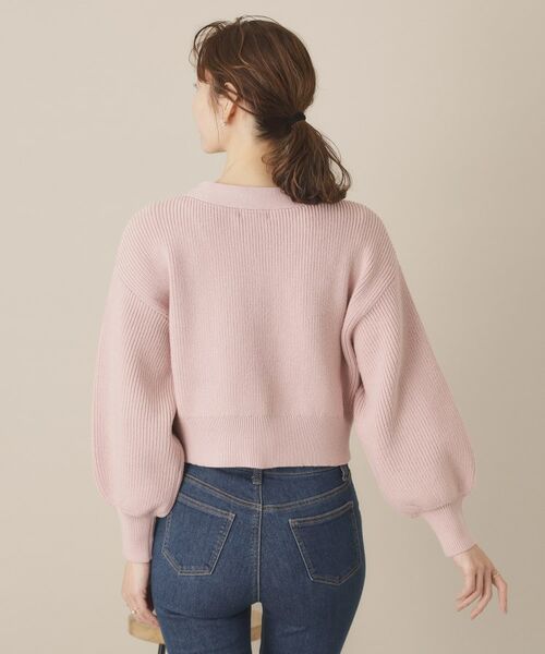 ITS'DEMO / イッツデモ カーディガン・ボレロ | 【手洗い可】アソートビジューボタンカーデ | 詳細15