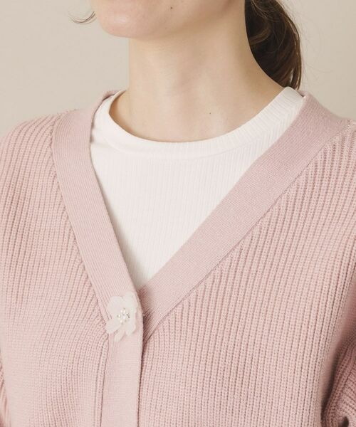 ITS'DEMO / イッツデモ カーディガン・ボレロ | 【手洗い可】アソートビジューボタンカーデ | 詳細16