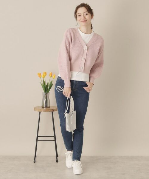 ITS'DEMO / イッツデモ カーディガン・ボレロ | 【手洗い可】アソートビジューボタンカーデ | 詳細6