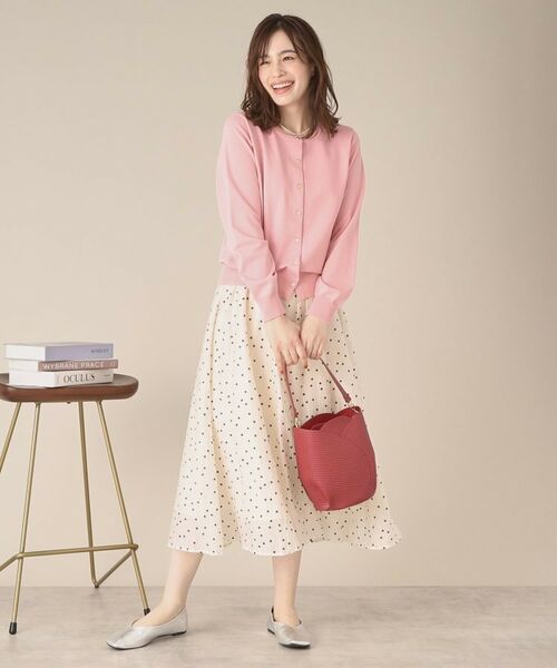 ITS'DEMO / イッツデモ カーディガン・ボレロ | 【縮みに強い／洗濯機OK／M・Lサイズ展開】クルーニットカーディガン | 詳細12