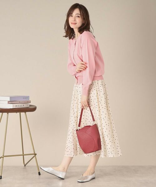 ITS'DEMO / イッツデモ カーディガン・ボレロ | 【縮みに強い／洗濯機OK／M・Lサイズ展開】クルーニットカーディガン | 詳細13