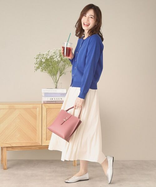 ITS'DEMO / イッツデモ カーディガン・ボレロ | 【縮みに強い／洗濯機OK／M・Lサイズ展開】クルーニットカーディガン | 詳細21