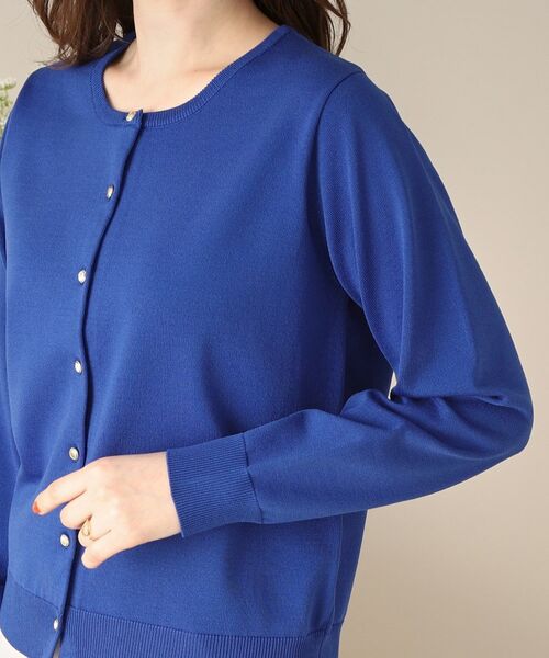 ITS'DEMO / イッツデモ カーディガン・ボレロ | 【縮みに強い／洗濯機OK／M・Lサイズ展開】クルーニットカーディガン | 詳細27