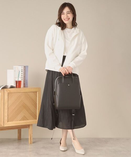 ITS'DEMO / イッツデモ パーカー | 【手洗い可】ダブルジップダンボールパーカ | 詳細6