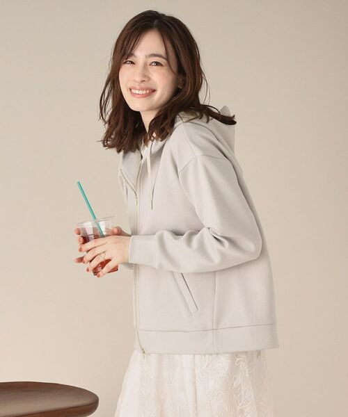 ITS'DEMO / イッツデモ パーカー | 【手洗い可】ダブルジップダンボールパーカ | 詳細9