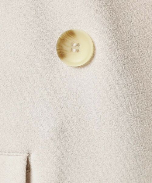 ITS'DEMO / イッツデモ テーラードジャケット | 【洗濯機OK／吸水速乾／UVカット】カットジョーゼットジャケット | 詳細11