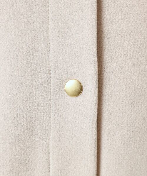 ITS'DEMO / イッツデモ レザーブルゾン・ジャケット | 【洗濯機OK／吸水速乾／UVカット】カットジョーゼットブルゾン | 詳細12