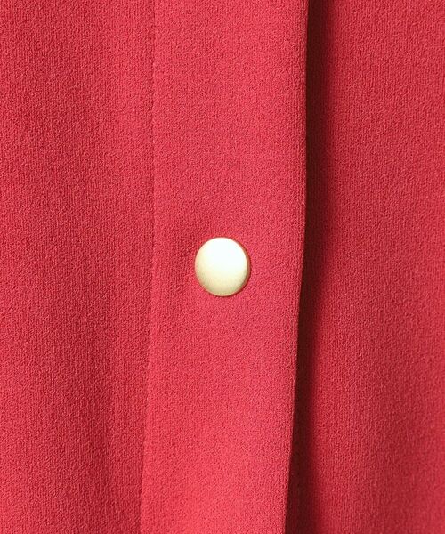 ITS'DEMO / イッツデモ レザーブルゾン・ジャケット | 【洗濯機OK／吸水速乾／UVカット】カットジョーゼットブルゾン | 詳細17