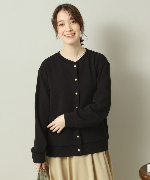 ITS'DEMO / イッツデモ レザーブルゾン・ジャケット | 【洗濯機OK／吸水速乾／UVカット】カットジョーゼットブルゾン | 詳細3