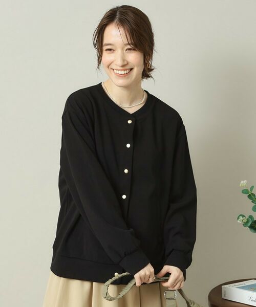 ITS'DEMO / イッツデモ レザーブルゾン・ジャケット | 【洗濯機OK／吸水速乾／UVカット】カットジョーゼットブルゾン | 詳細4