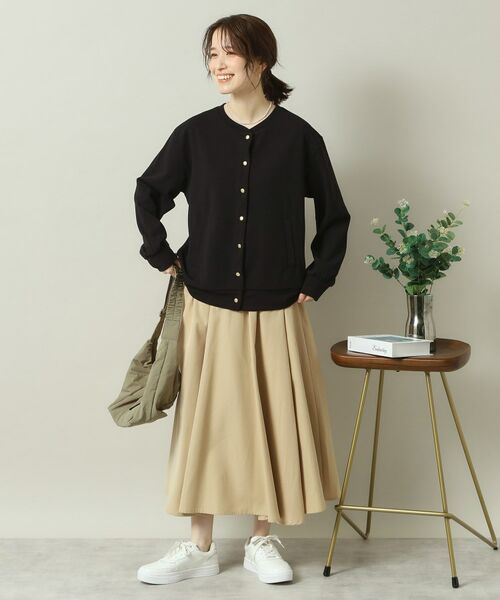 ITS'DEMO / イッツデモ レザーブルゾン・ジャケット | 【洗濯機OK／吸水速乾／UVカット】カットジョーゼットブルゾン | 詳細5