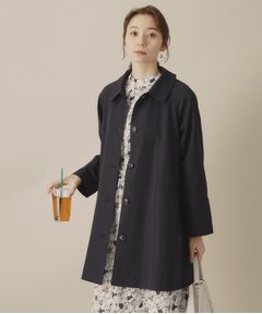 ITS'DEMO / イッツデモ ステンカラーコート | 【撥水／通勤】ステンカラーコート