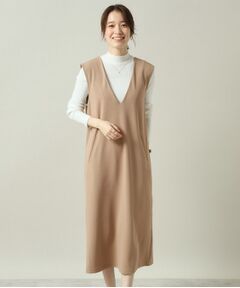 ITS'DEMO / イッツデモ ロング・マキシ丈ワンピース | 【洗濯機OK／吸水速乾／UVカット】カットジョーゼットジャンスカ