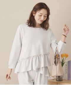 ITS'DEMO / イッツデモ シャツ・ブラウス | 【通勤／手洗い可】カットジョーゼットブラウス