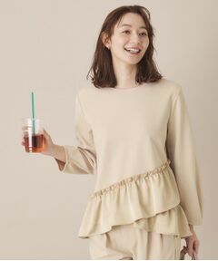 ITS'DEMO / イッツデモ シャツ・ブラウス | 【通勤／手洗い可】カットジョーゼットブラウス