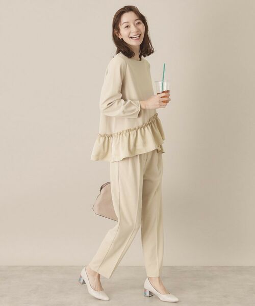 ITS'DEMO / イッツデモ シャツ・ブラウス | 【通勤／手洗い可】カットジョーゼットブラウス | 詳細10