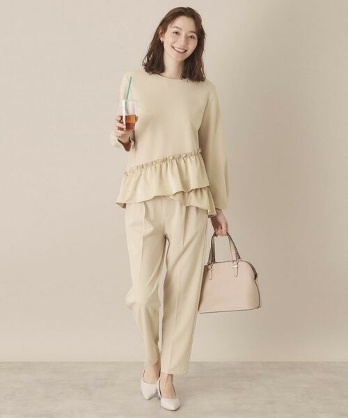 ITS'DEMO / イッツデモ シャツ・ブラウス | 【通勤／手洗い可】カットジョーゼットブラウス | 詳細11