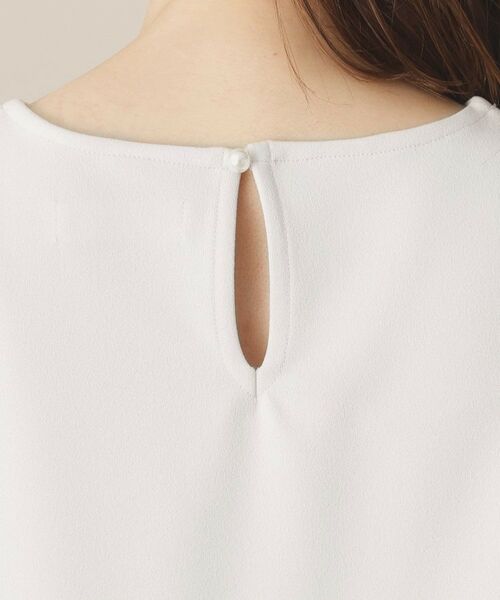 ITS'DEMO / イッツデモ シャツ・ブラウス | 【通勤／手洗い可】カットジョーゼットブラウス | 詳細17