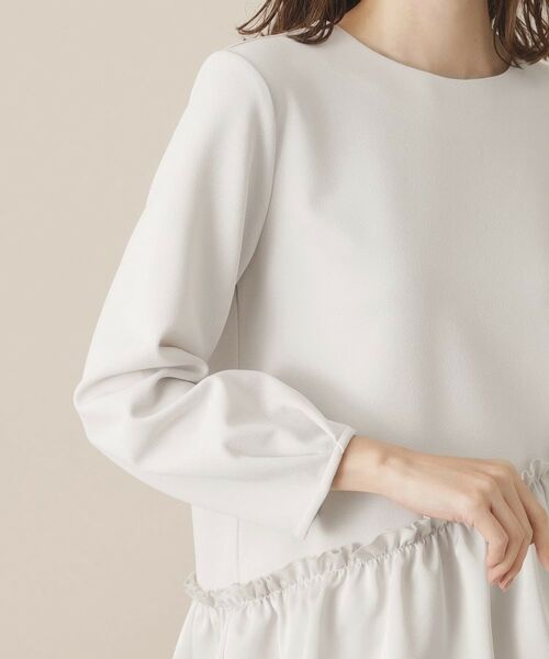 ITS'DEMO / イッツデモ シャツ・ブラウス | 【通勤／手洗い可】カットジョーゼットブラウス | 詳細18