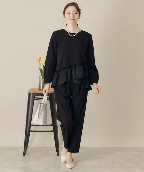 ITS'DEMO / イッツデモ シャツ・ブラウス | 【通勤／手洗い可】カットジョーゼットブラウス | 詳細2