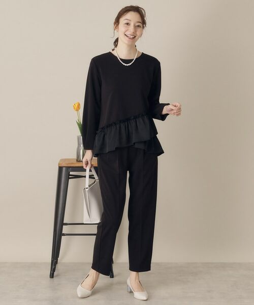 ITS'DEMO / イッツデモ シャツ・ブラウス | 【通勤／手洗い可】カットジョーゼットブラウス | 詳細3