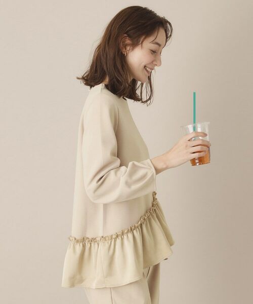 ITS'DEMO / イッツデモ シャツ・ブラウス | 【通勤／手洗い可】カットジョーゼットブラウス | 詳細9