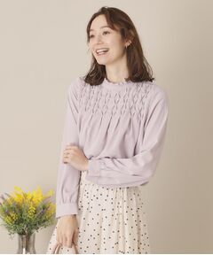 ITS'DEMO / イッツデモ シャツ・ブラウス | 【通勤／手洗い可】タックブラウス