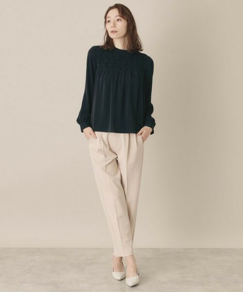 ITS'DEMO / イッツデモ シャツ・ブラウス | 【通勤／手洗い可】タックブラウス | 詳細10