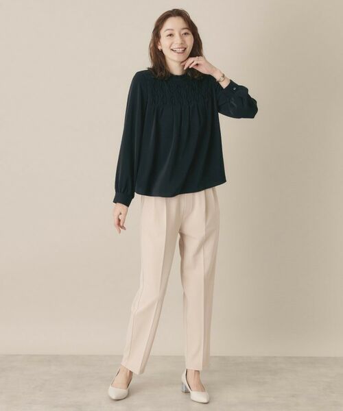 ITS'DEMO / イッツデモ シャツ・ブラウス | 【通勤／手洗い可】タックブラウス | 詳細11