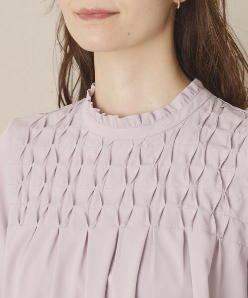ITS'DEMO / イッツデモ シャツ・ブラウス | 【通勤／手洗い可】タックブラウス | 詳細16
