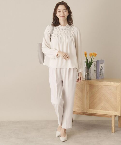 ITS'DEMO / イッツデモ シャツ・ブラウス | 【通勤／手洗い可】タックブラウス | 詳細2