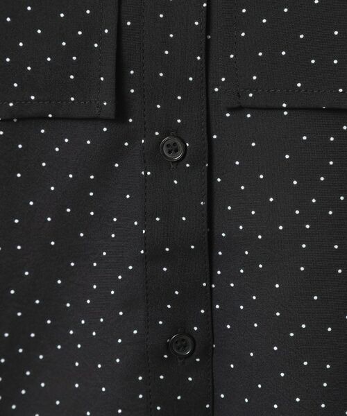 ITS'DEMO / イッツデモ シャツ・ブラウス | 【手洗い可】ケープフリルドットブラウス | 詳細8