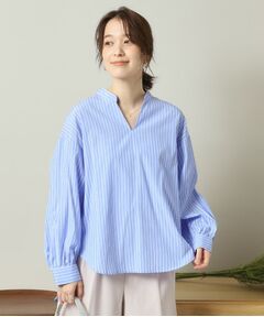 ITS'DEMO / イッツデモ シャツ・ブラウス | 【手洗い可／通勤】バックギャザーブラウス