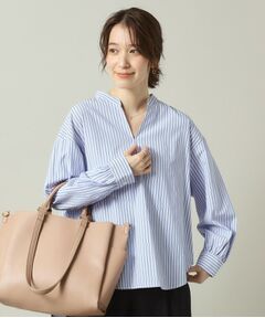 ITS'DEMO / イッツデモ シャツ・ブラウス | 【手洗い可／通勤】バックギャザーブラウス
