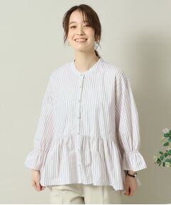 ITS'DEMO / イッツデモ シャツ・ブラウス | 【手洗い可／通勤】ペプラムブラウス