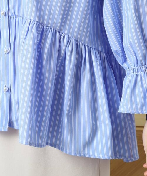 ITS'DEMO / イッツデモ シャツ・ブラウス | 【手洗い可／通勤】ペプラムブラウス | 詳細25