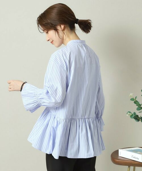 ITS'DEMO / イッツデモ シャツ・ブラウス | 【手洗い可／通勤】ペプラムブラウス | 詳細4