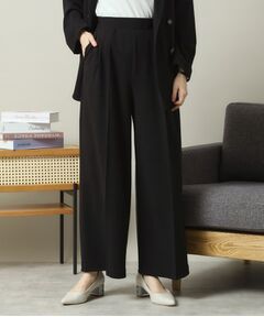 ITS'DEMO / イッツデモ パンツ | 【洗濯機OK／吸水速乾／UVカット】カットジョーゼットパンツ