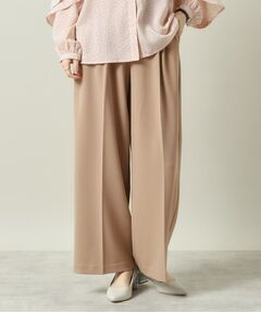 ITS'DEMO / イッツデモ パンツ | 【洗濯機OK／吸水速乾／UVカット】カットジョーゼットパンツ