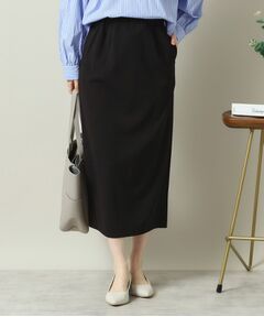 ITS'DEMO / イッツデモ ロング・マキシ丈スカート | 【洗濯機OK／吸水速乾／UVカット】カットジョーゼットスカート