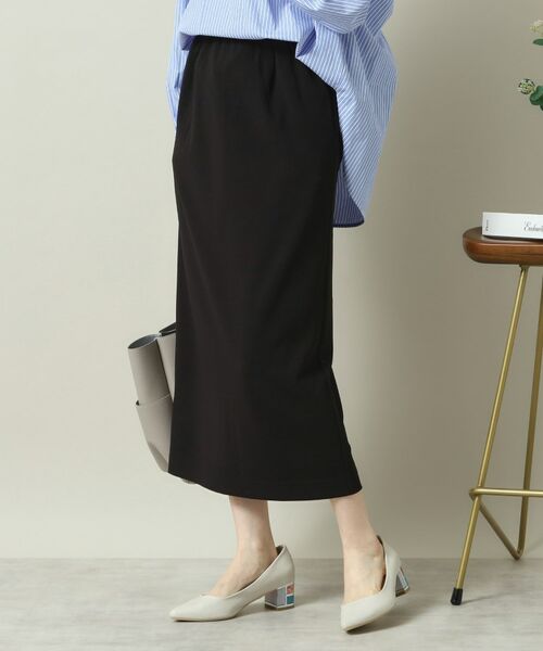 ITS'DEMO / イッツデモ ロング・マキシ丈スカート | 【洗濯機OK／吸水速乾／UVカット】カットジョーゼットスカート | 詳細1