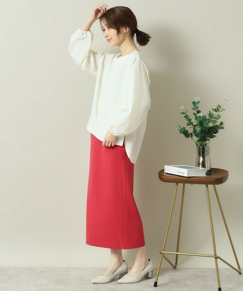 ITS'DEMO / イッツデモ ロング・マキシ丈スカート | 【洗濯機OK／吸水速乾／UVカット】カットジョーゼットスカート | 詳細10