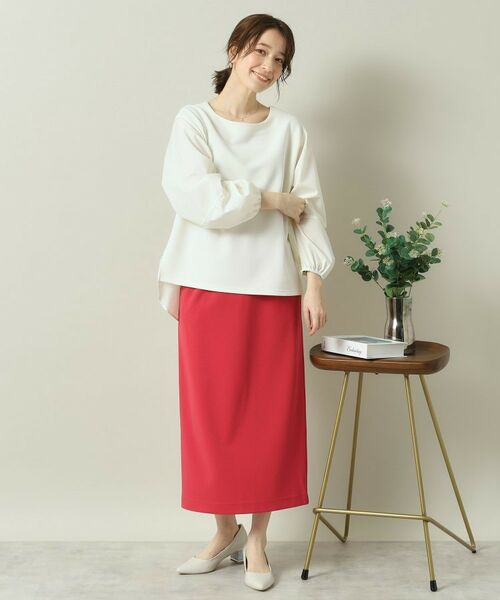 ITS'DEMO / イッツデモ ロング・マキシ丈スカート | 【洗濯機OK／吸水速乾／UVカット】カットジョーゼットスカート | 詳細11