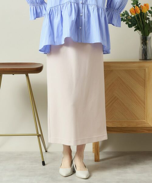 ITS'DEMO / イッツデモ ロング・マキシ丈スカート | 【洗濯機OK／吸水速乾／UVカット】カットジョーゼットスカート | 詳細5