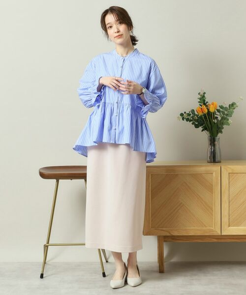 ITS'DEMO / イッツデモ ロング・マキシ丈スカート | 【洗濯機OK／吸水速乾／UVカット】カットジョーゼットスカート | 詳細7