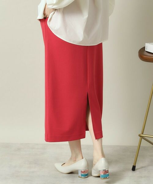 ITS'DEMO / イッツデモ ロング・マキシ丈スカート | 【洗濯機OK／吸水速乾／UVカット】カットジョーゼットスカート | 詳細9