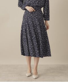 ITS'DEMO / イッツデモ スカート | 【手洗い可／セットアップ可／ウエストゴム】ハートプリントスカート