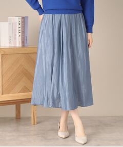 ITS'DEMO / イッツデモ スカート | 【ウエストゴム／手洗い可】シアーボリュームスカート